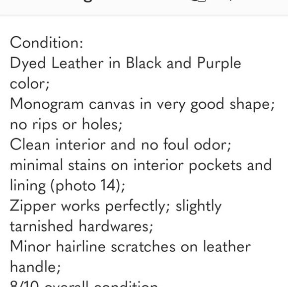 Louis Vuitton Monogram Deauville 2Way Handbag 👜 - Picture 14 of 14